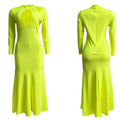C8416   autumn new arrival women's plus size high waist sexy mermaid dress african maxi dress