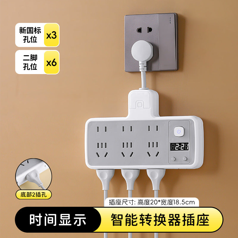 For homesocket genuine converter panel multi-hole slot wireless power strip extension cord plug