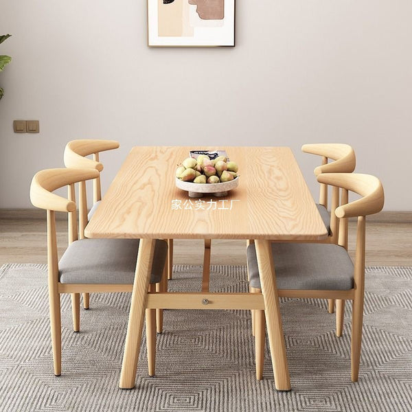 Table dining table dining table and chairs living room simple household small apartment modern casual fast food restaurant square meal