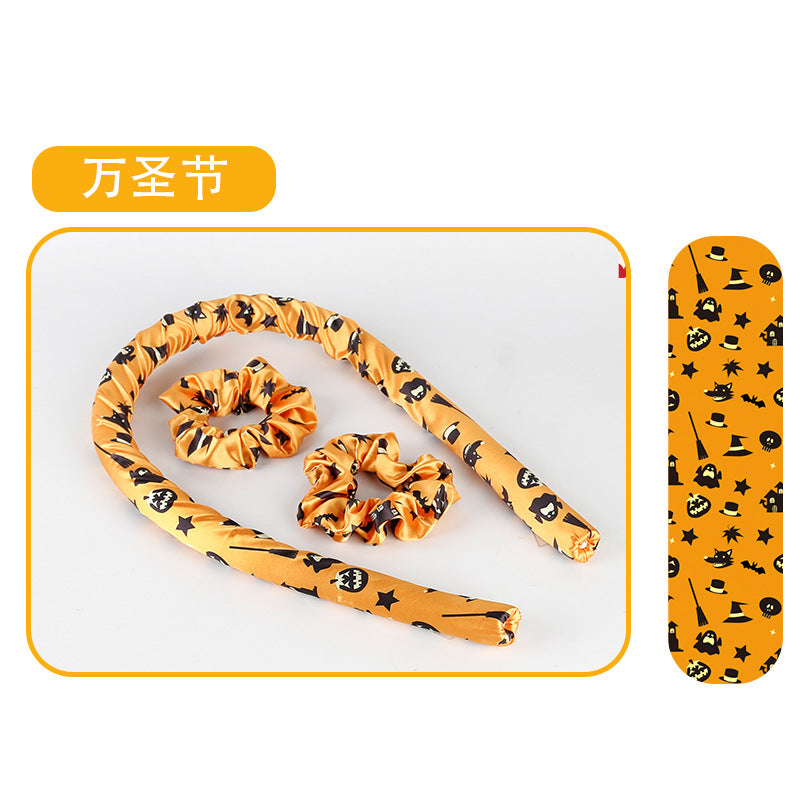 Christmas gift box lazy curling iron eva foam sponge roller curling iron sleep no heat curling iron