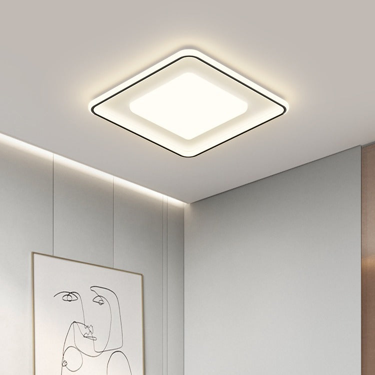 Full Spectrum Eye Protection Living Room Ceiling Light Modern Simple Super Bright Cream Wind Bedroom Light Whole House Package Combination Lighting