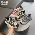 Vancahao kids' rotating buckle sneakers -  spring/autumn new arrivals: girls' chunky sneakers, boys' casual running shoes