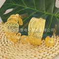 Middle eastern cuff ring set hawaiian nigerian wedding bridal luxury brand charm jewelry gift