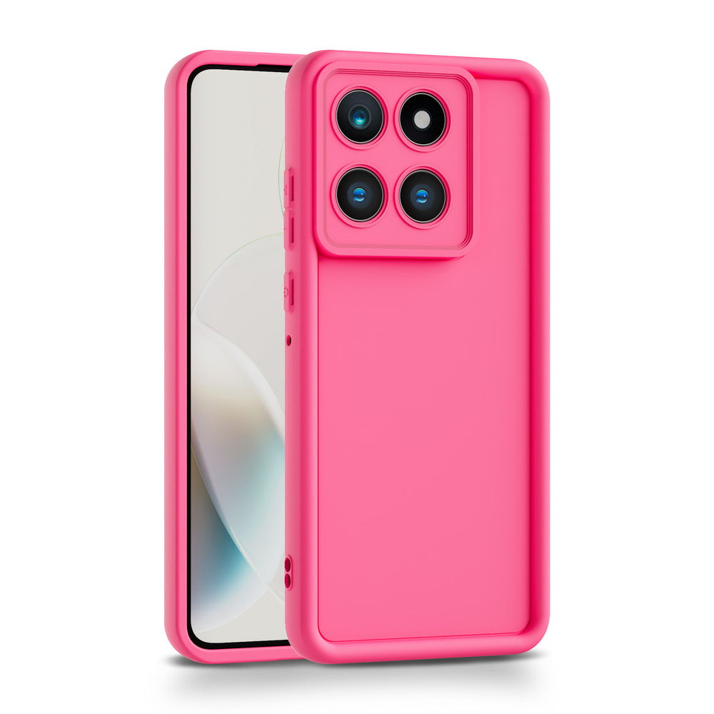 Suitable for moto edge 60 fusion all-inclusive casual mobile phone case motorola pure color anti-fall mobile phone case