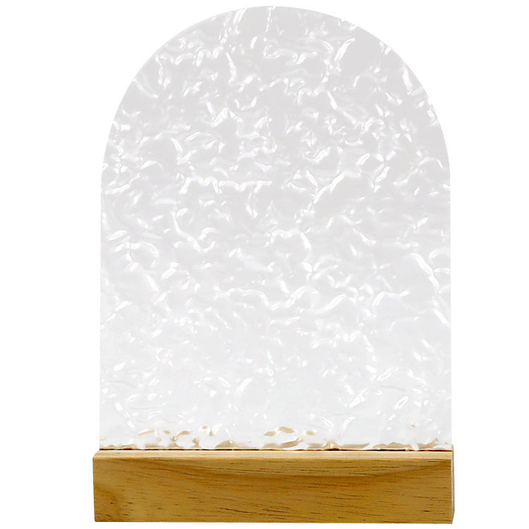 Water ripple glass drawing board tulip night light girlfriend birthday gift acrylic DIY ambient light