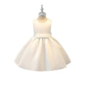 Baby dress birthday princess dress bow sweet style first birthday tutu dress  new girls' dress summer