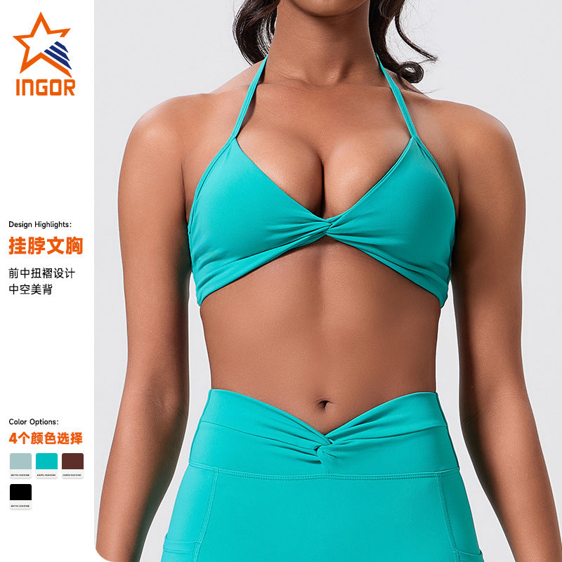 Fashionsexy fitness yoga vest high elastic beauty strap chest pad yoga clothes thin shoulder strap topsall-in-one chest pad