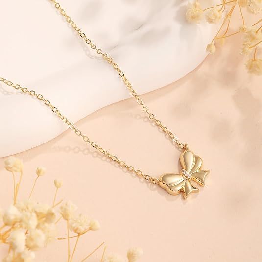 Hot-selling sweet style ribbon bow necklace - runaway princess choker