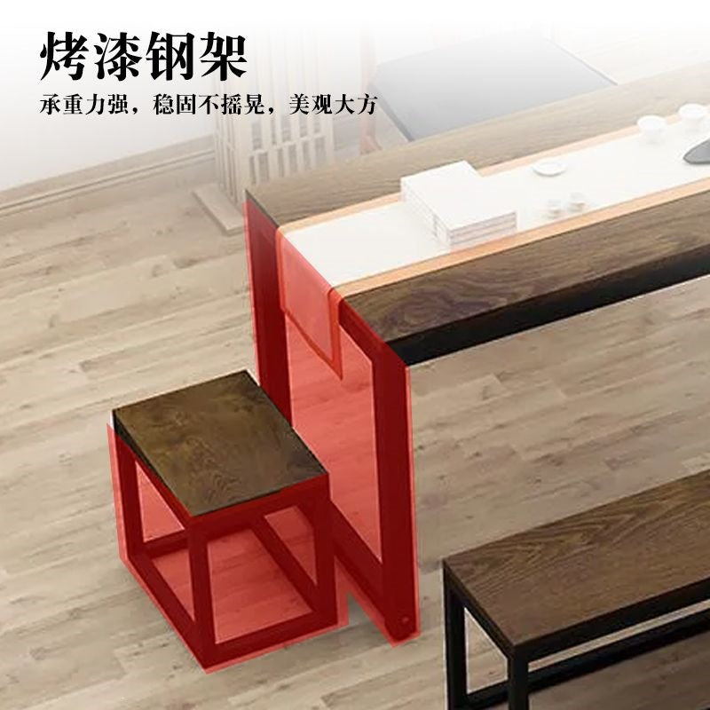 New chinoiserie tea table and chair combination casual modern for home living room coffee table suit office small tea making tea table
