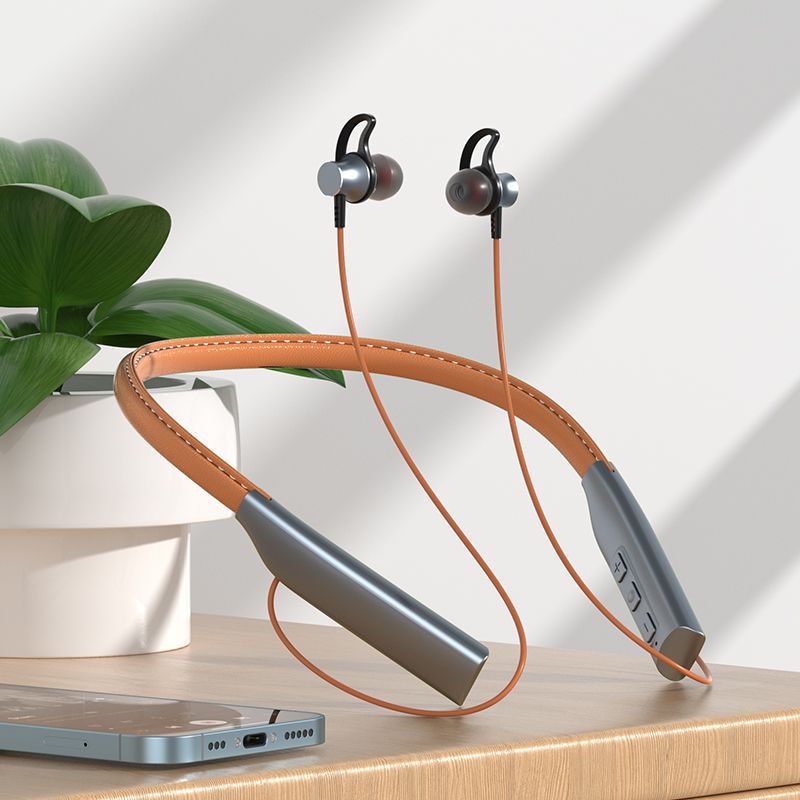 Sports bluetooth neckband headphones - high-fidelity sound, in-ear design, supports card playback, compatible with ios & android, multiple styles, stylish and universal