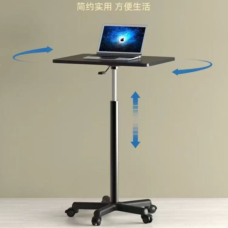 Bedside table adjustable desk pulley adjustable table computer desk adjustable workbench movable bracket office adjustable table