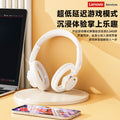Lenovo ls116 over-ear bluetooth headphones - hollow design, deep bass, student headset, high-fidelity audio, gaming noise cancellation