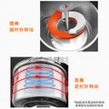 Yufei yongqiang commercial dough mixer - dual action, dual speed, silent operation - 20/25/30kg capacity - kneading, mixing, and dough beating machine for baking