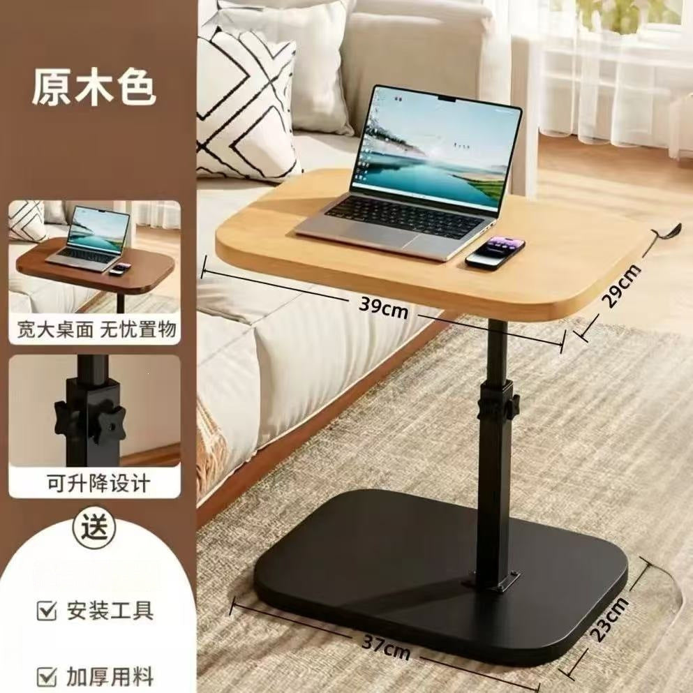 Small table adjustable coffee table living room sofa side table bedroom bedside table bedside storage rack mini movable side table