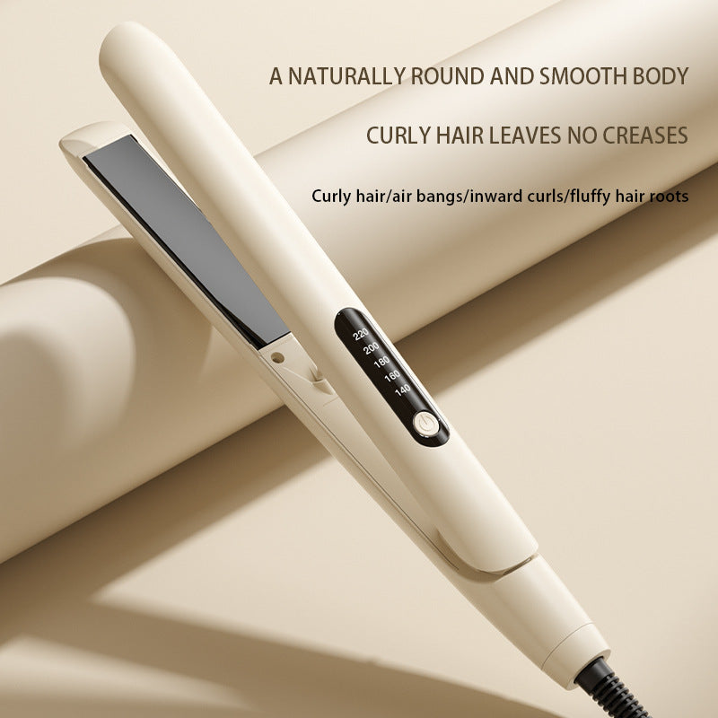 hair straightener splint hair straightener mini curling straight dry and wet dual-use hair straightener curling wand manufacturer personalized