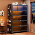 For home glass display cabinet with door dustproof bookcase kids living room study bookshelf blind box hand pain cabinet storage cabinet