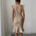 new european and american cross-border e-commerce women's elegant dress