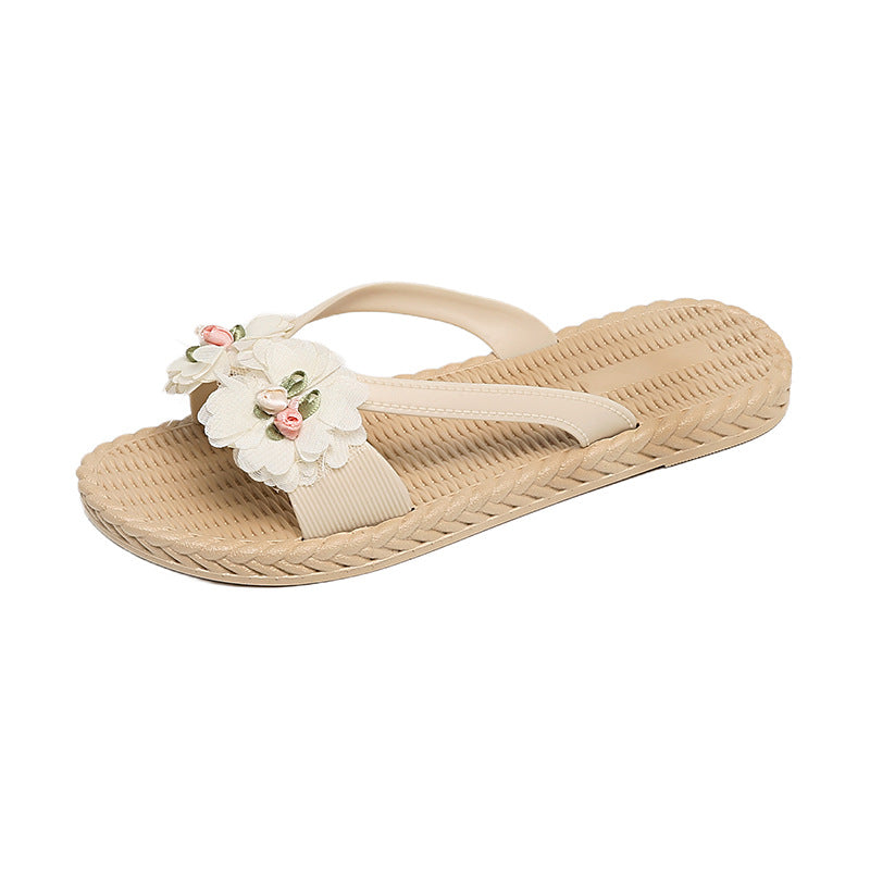 Fairy slippers women's summer fashion new beach seaside vacation flip flops non-slip new outwear flip flops women