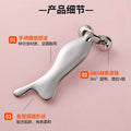 Manufacturer's 3d roller massager, facial lifting and firming v-face beauty massage stick, handheld metal scraping instrument