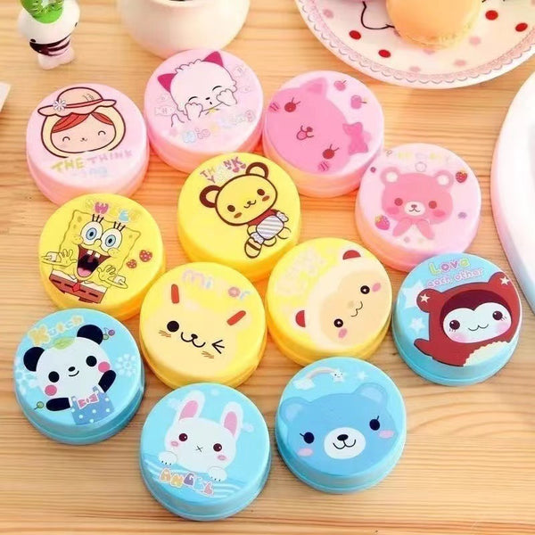 Outdoor Portable Cup Foldable Water Cup Mouthwash Cup Retractable Cup Cartoon Travel Folding Cup Travel Compression Cup