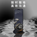 Sobes s-ow1pro wireless bluetooth headset - rotatable ear-hook ai simultaneous interpretation english translation headset