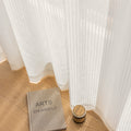 Japanese vertical blind sheer curtain - light filtering, privacy ensuring, dreamy sheer window treatment - premium quality bedroom curtains - shaoxing wholesale
