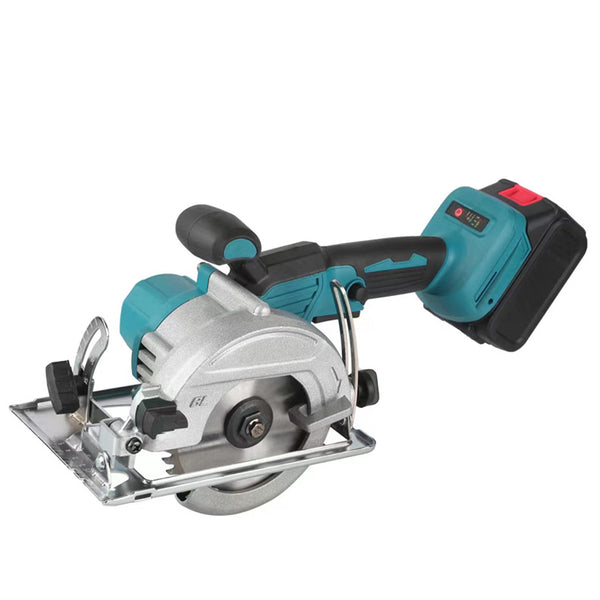 New 5-inch brushless electric circular saw lithium electric chainsaw stone wood dual-purpose hand push saw hand-held cutting machine single-handed chainsaw