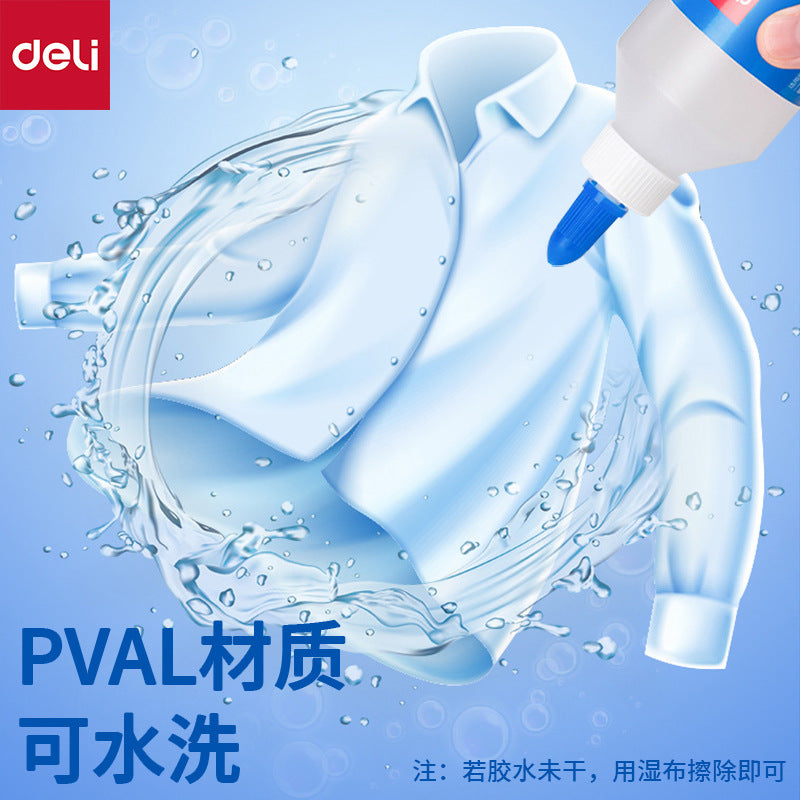 Deli Stationery 6356 Glue Liquid Glue Vat 250ml Liquid Transparent Glue Superglue