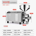 Automatic stainless steel grain grinder - herb milling machine for traditional chinese medicine - nutritious grain powder maker - ultra-fine grinding machine