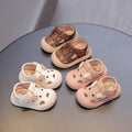 Infant and toddler sandals, soft-soled baby walking shoes, baby shoes for ages 0-2, summer children's clogs with soft, non-slip soles and a closed-toe design
