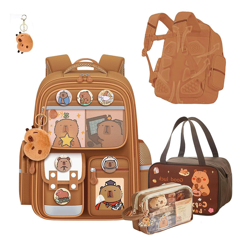 Casual Backpack Backpack Ladies Travel Premium Large Capacity Business Travel Bag High School Student School Bag Computer Bag