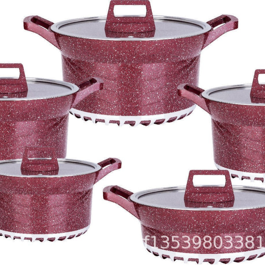 10pcs suit soup pot rongfa