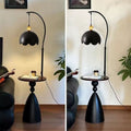 Ancient style living room floor lamp storage rack all-in-one sofa american bedroom retro bedside table atmosphere table lamp