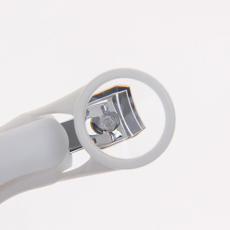 Manufacturer baby magnifying glass nail clippers nail clippers newborn baby care tools trimming knife oem export
