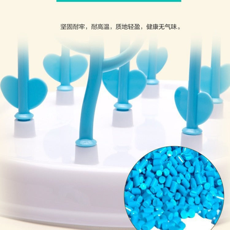 English box, baby tree bottle drying rack, infant bottle drain rack, removable bottle rack