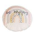 Japanese style hanging chair back cushion all-in-one thickened linen round lazy cushion bay window cushion floor tatami mat