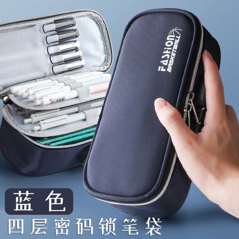 Pencil Case for Primary School Students Large Capacity Magic Child Haohai Children's Stationery Box Pencil Box Stationery Nezha Pencil Box Aobing