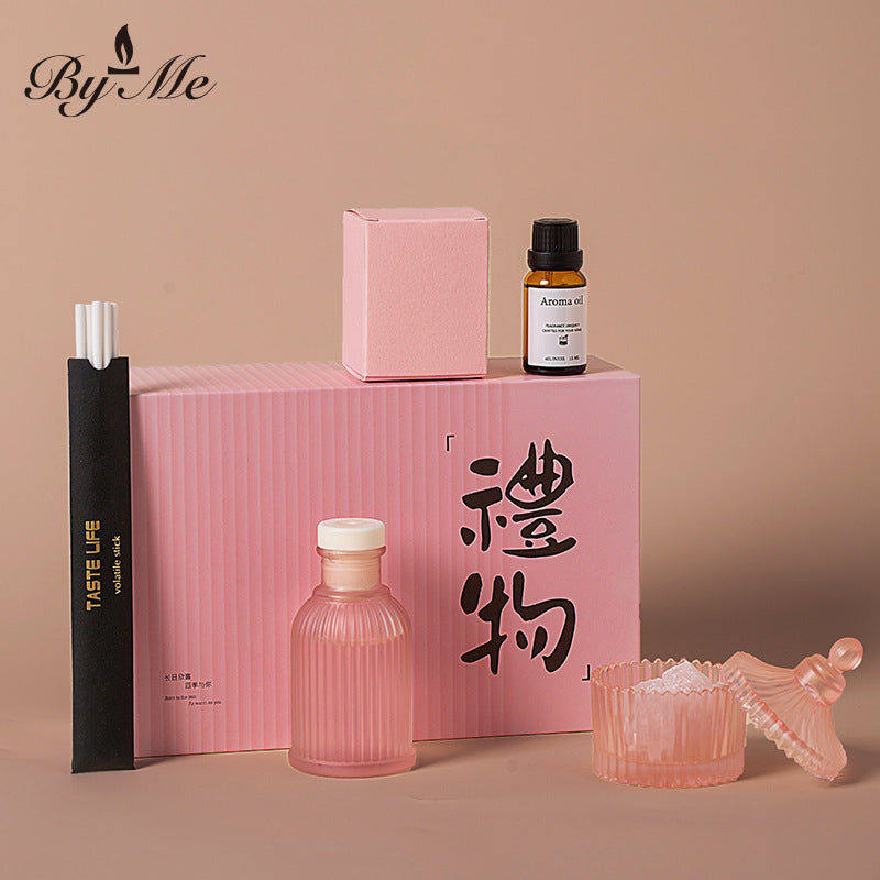 BYME fireless aromatherapy gift box, high-end set, diffuser stone gift ornament, toilet aromatherapy, long-lasting in the bedroom