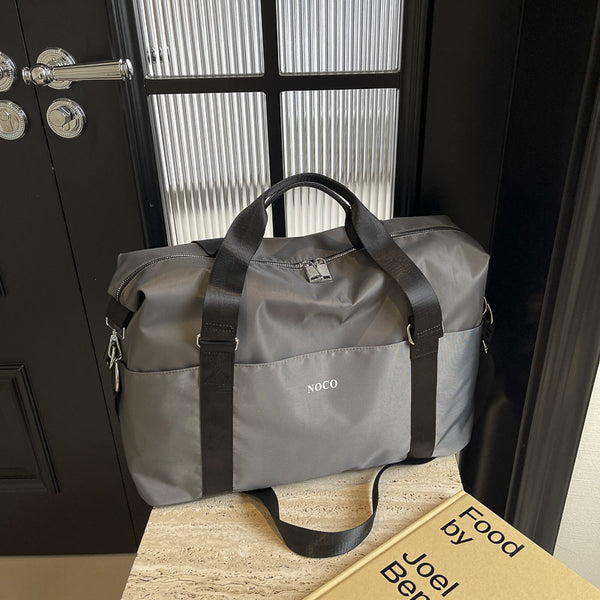 Large-capacity travel bag short-distance oblique span short-distance travel light business trip waterproof luggage bag storage travel handbag
