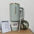 Amazon stanley 3rd generation ice cup 304 stainless steel vacuum insulated cup outdoor portable foldable straw cup