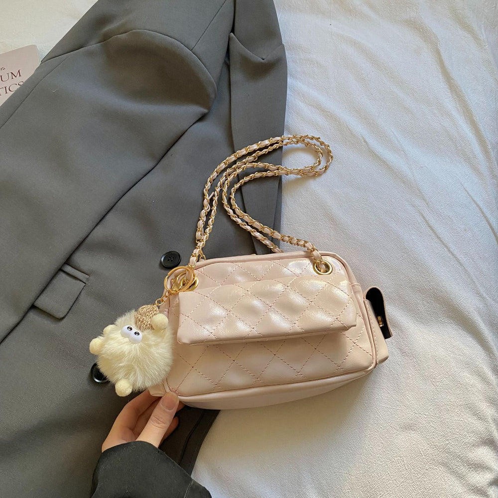 small fragrant style rhombus armpit bag for women 2026 spring new arrivalclassy texture shoulder bag niche style design women's bag