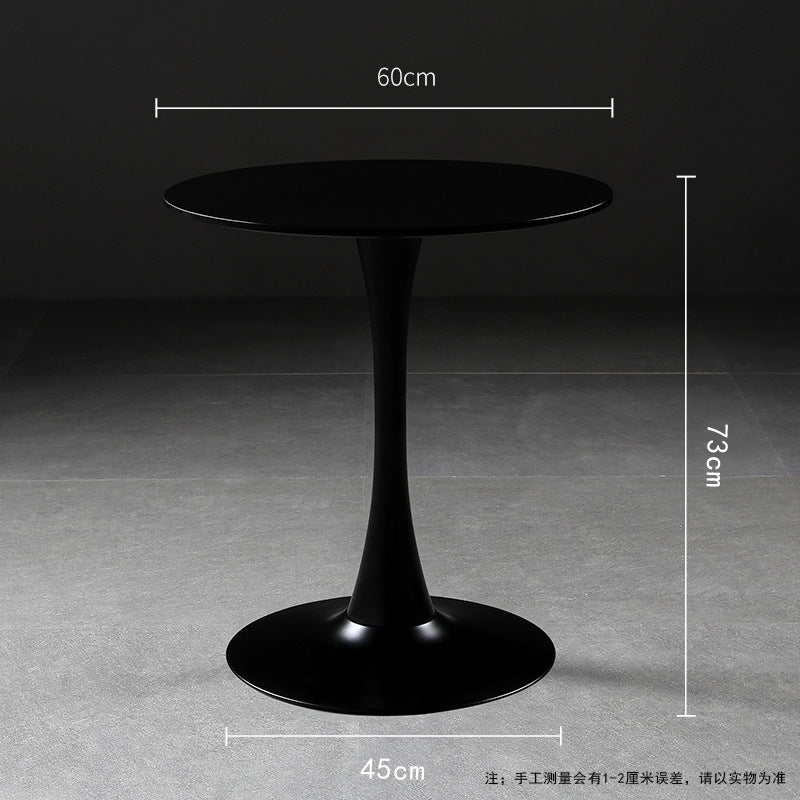 Nail salon waiting table balcony tulip side table small round table dining table coffee table small apartment round table for home