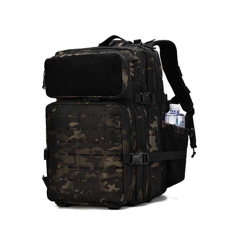 New Outdoor 3P Laser Tactical Backpack Men's Large Capacity Multifunctional Waterproof Backpack Camouflage Mountaineering Backpack