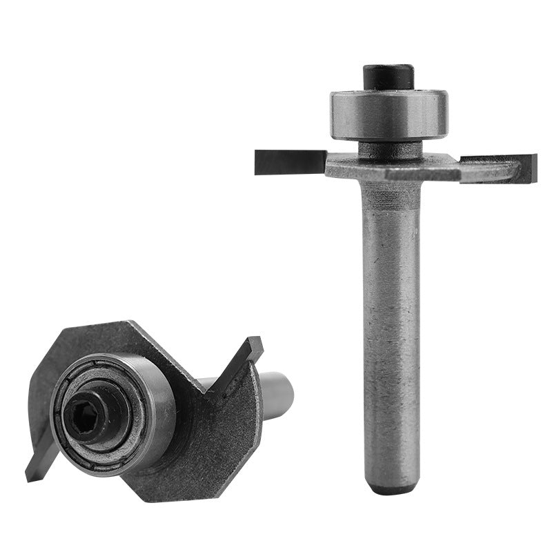 Ball T-knife Woodworking slotting trimming knife Cutting knife Woodworking milling cutter Slotting knife Engraving machine head
