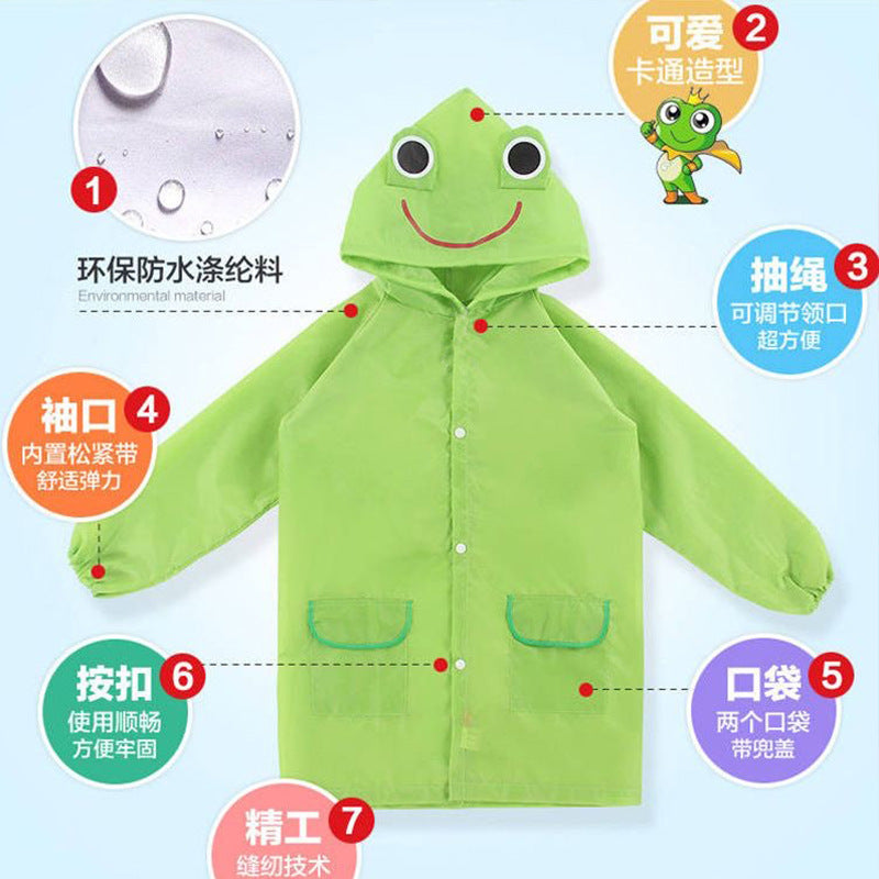 Wholesale kids' raincoats: boys', girls', and toddler sizes - cartoon rain ponchos, cute cape-style rain gear for elementary school students