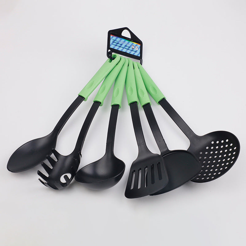 nylon spatula six-piece set of spoons kitchen multi-functional cooking high temperature resistant kitchenware set manufacturer wholesale