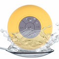 Hot-selling, in-stock wholesale waterproof bluetooth speaker with large suction cup for bathroom use. mini speaker, portable for outdoor use, ideal for export gifts