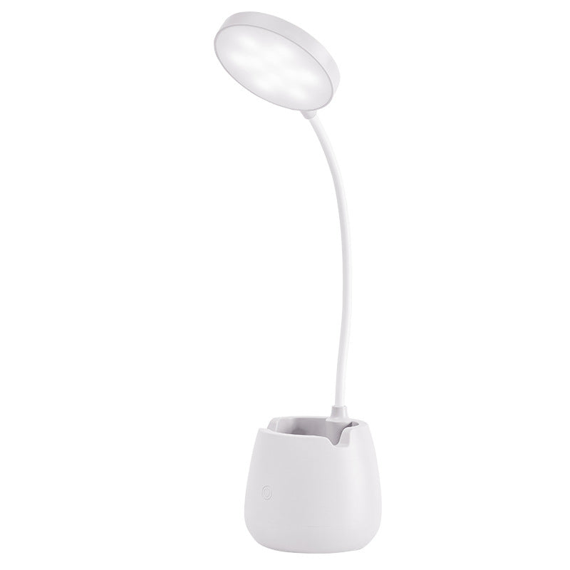 supply stall wholesale led eye protection desk lamp dormitory student three-color adjustable usb charging creative bedside lamp