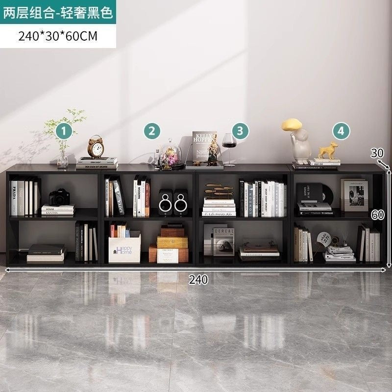 Kalak cabinet bookcase bedroom cabinet bedside display cabinet storage cabinet floor-standing wall plaid living room shelf