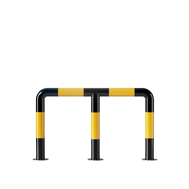 M-shaped thickened anti-collision guardrail, gas station anti-collision column, thickened road isolation railing, u-shaped barrier (2026 hot model)